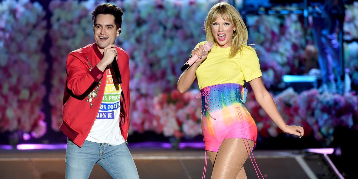 Brendon Urie Stands With Taylor Swift