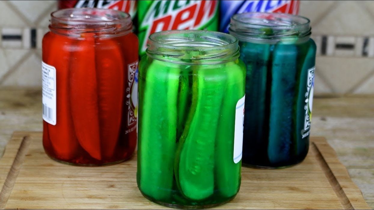 People are making Mountain Dew-infused pickles, and it doesn't sound half bad