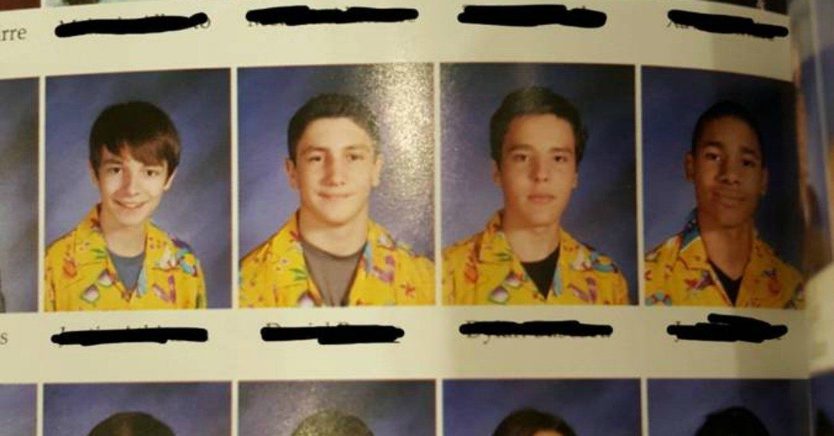 How an obnoxious Hawaiian shirt became the running joke in a high school yearbook