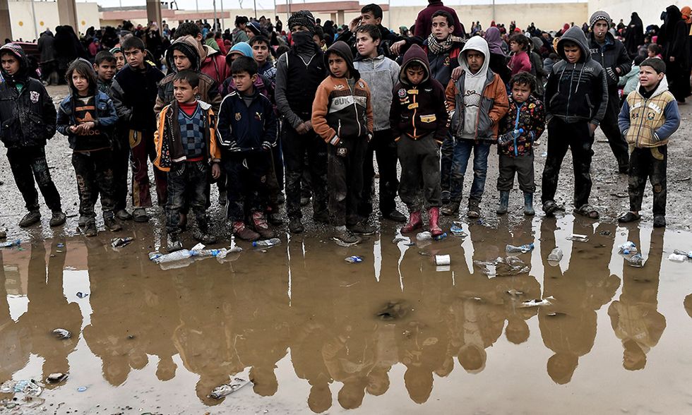 Battaglia di Mosul, profughi