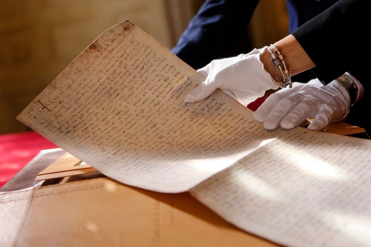 Il testamento di Marco Polo e il processo ai Templari rivivono nelle «copie perfette» di Scrinium