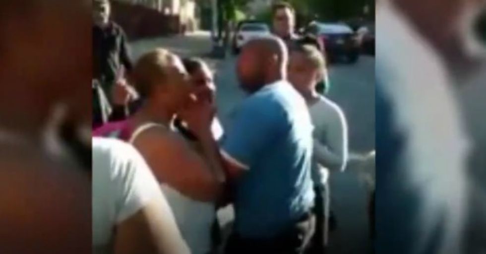 Harlem Community Bands Together to Stop Cop from Arresting 14-Year-Old Girl