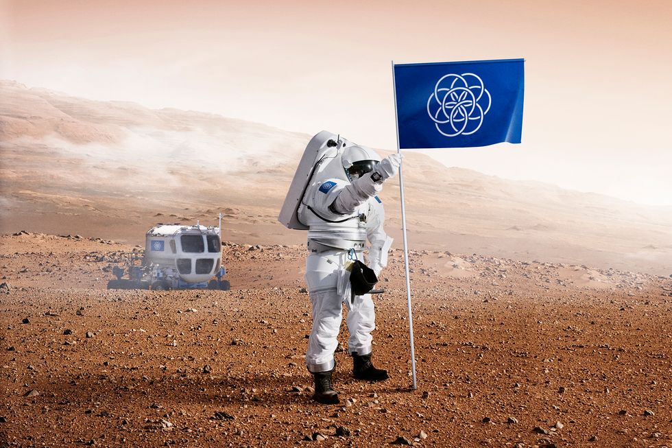 Could This Flag Unite Our Planet When We Land on Mars?
