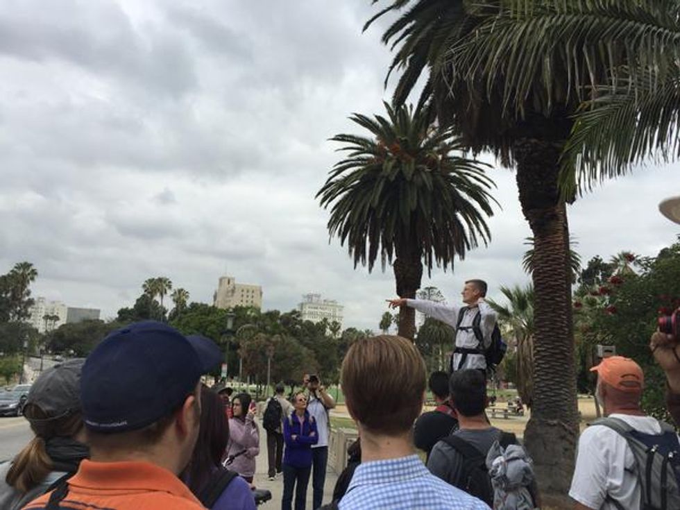 This is What a Group of Strangers Walking 16 Miles in Los Angeles Looks Like