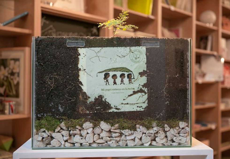 All Books Come From Trees, This Book Turns Into One