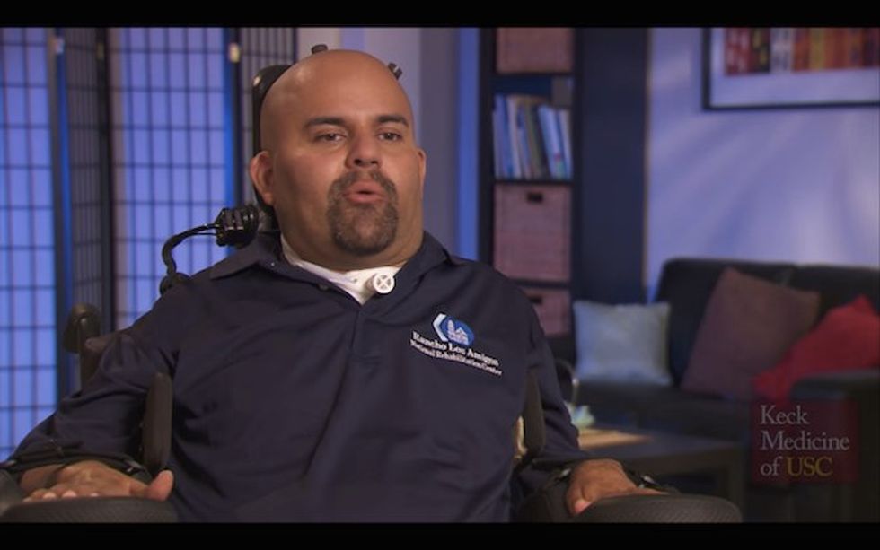 Paralyzed Man Drinks Beer with Help of Mind-Reading Robot