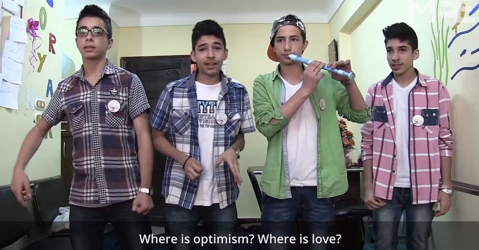 Teenage Syrian Refugee Rappers Forge Music Out of Struggle