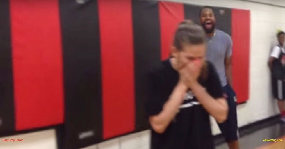 B-Ball Pro Goes for Broke in a Game of Co-Ed One-on-One