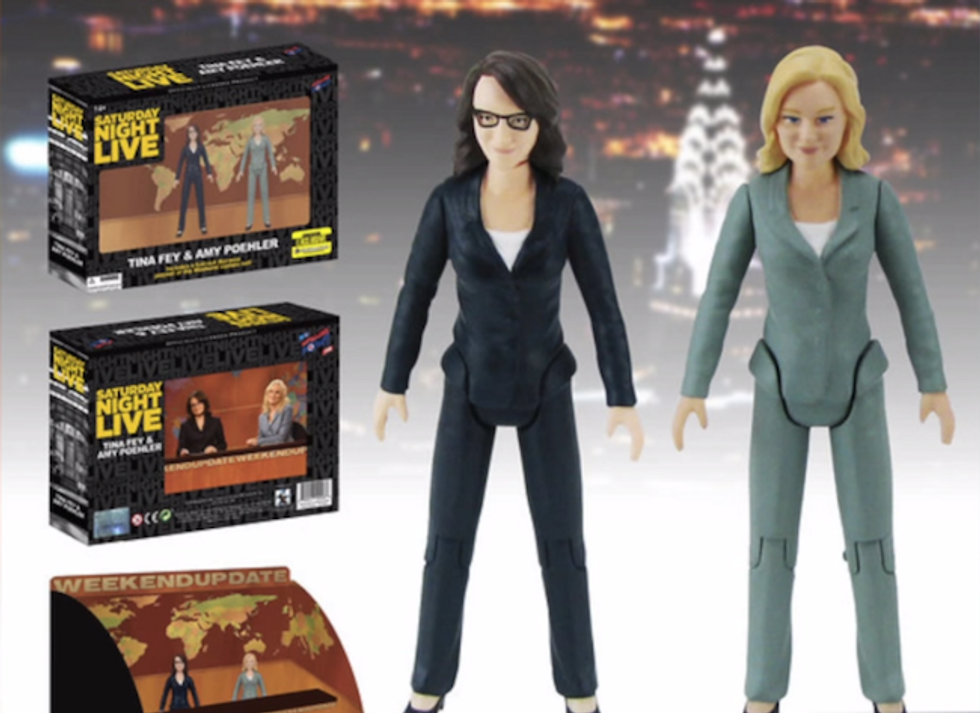 Rejoice: Tina Fey and Amy Poehler Are Now Badass Action Figures