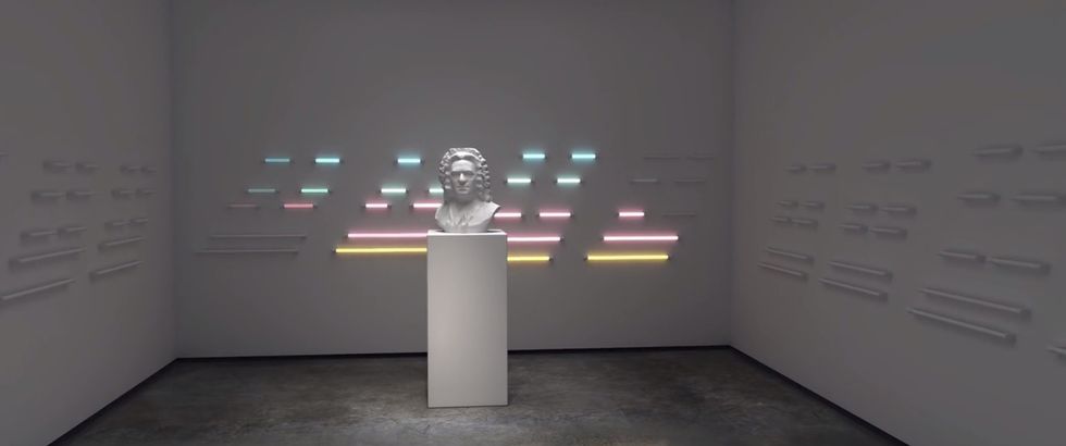 CGI Bach Animation Casts 1722 Masterpiece in a Futuristic Glow