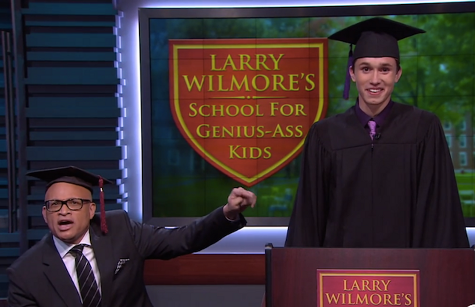 Larry Wilmore Helps Gay Student Give the Speech His School Banned