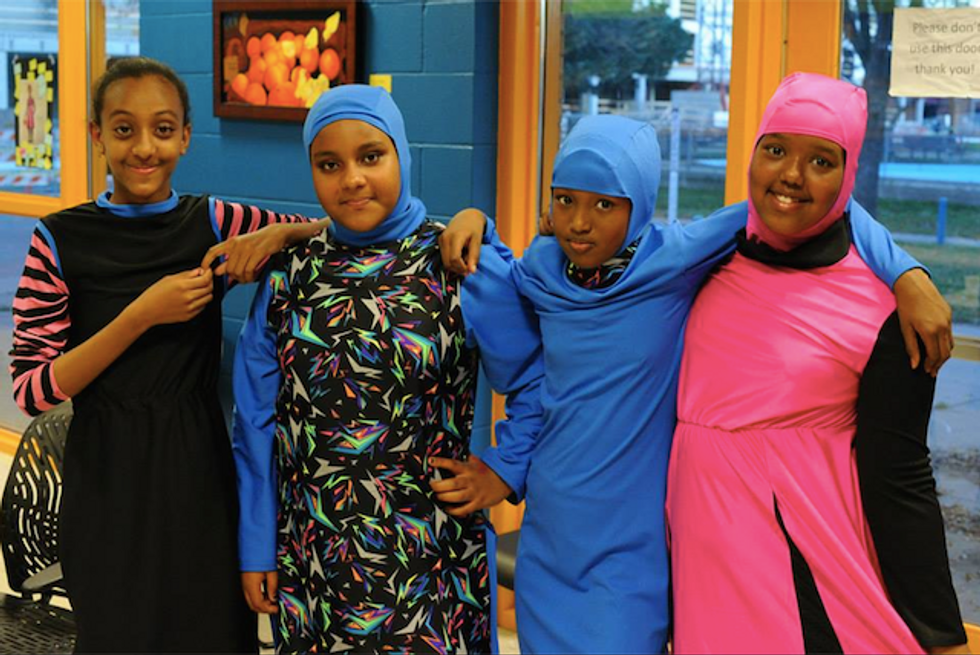 Awesome Group of Muslim Girls Make Faith-Friendly B-Ball Uniforms