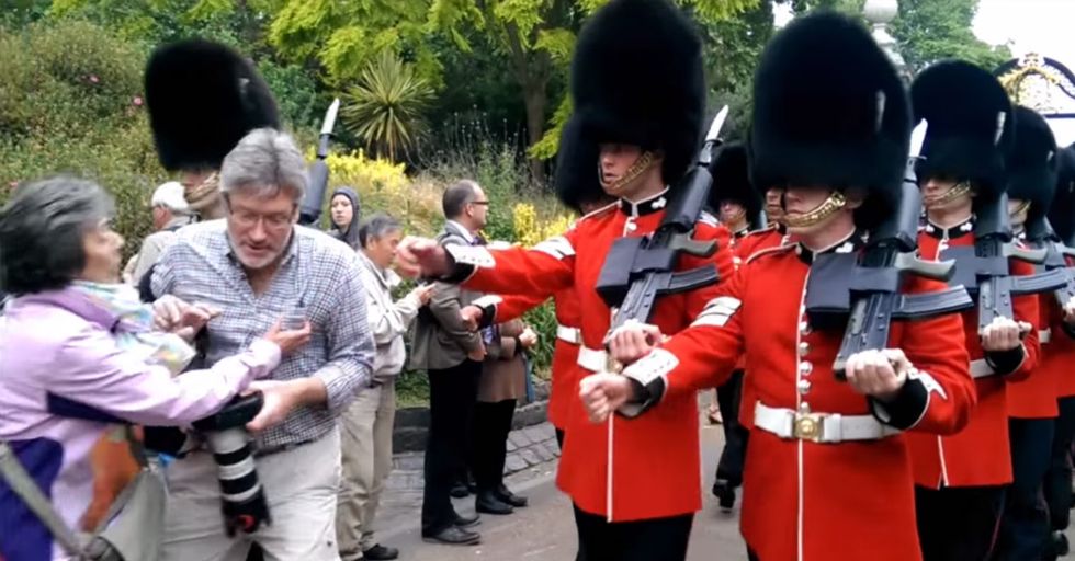 Pay Attention When The Queen’s Guard is Coming