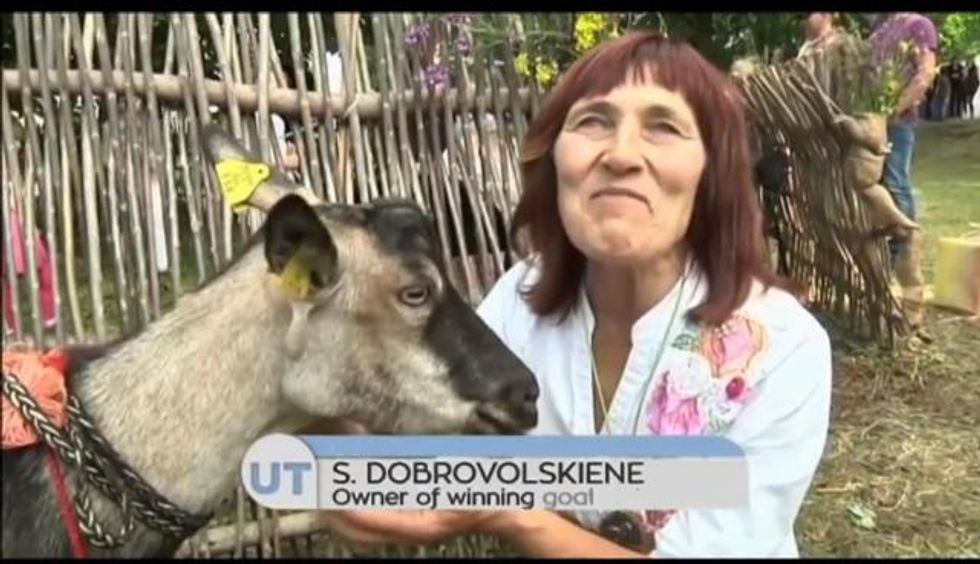 This Small Town Hosts a Beauty Pageant Exclusively for Goats