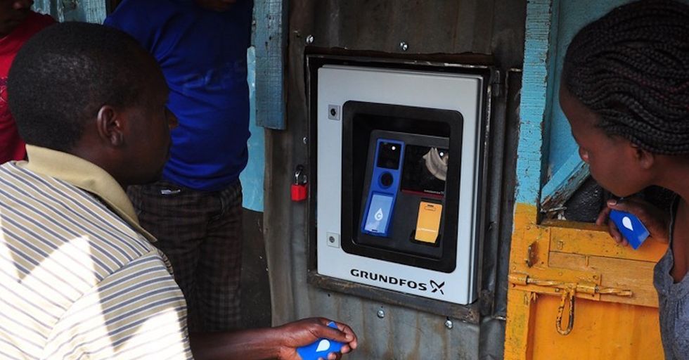 Kenya’s New ATMs Bring Clean, Affordable Water to Nairobi’s Slums