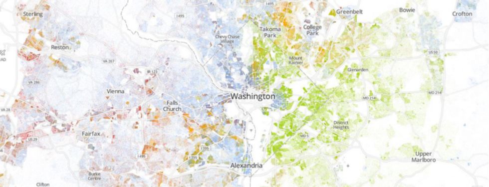 Data Map Shows How Diverse (And Segregated) Our Cities Really Are