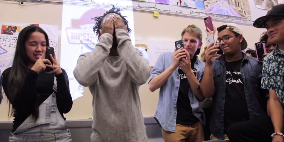 Hip-Hop Star Visits High School to Help Kids Learn to Love Literature
