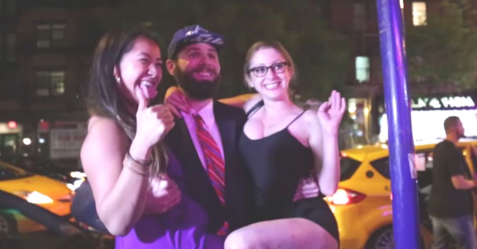 Guy Pretends He Got Drafted By The NBA, Has The Time Of His Life.