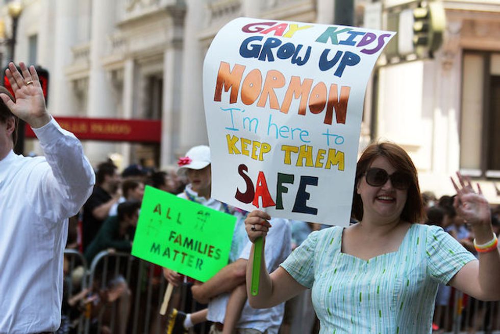 Mormon Church Makes First Ever Donation to LGBT Community