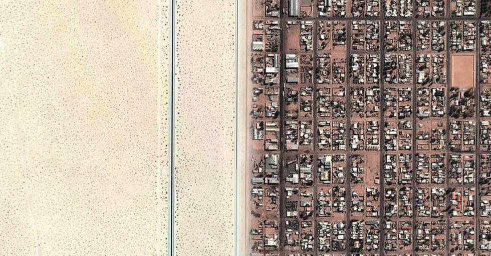 Photos Of International Borders That Aren't What You'd Expect