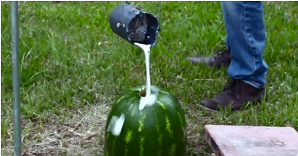 Here’s What Happens When Art, Science, And Watermelons Collide.