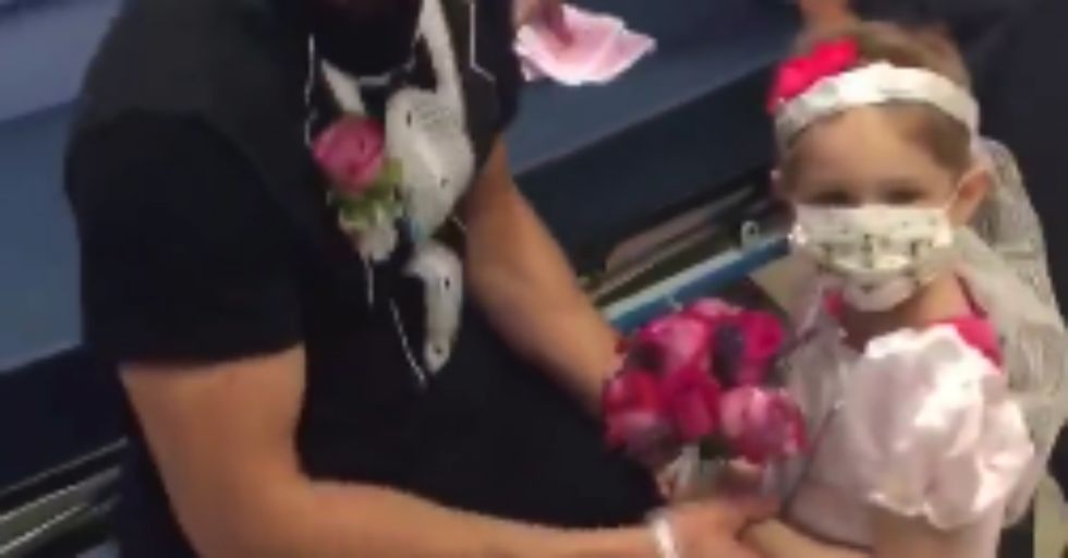 Meet the 4-Year-Old That Married Her Nurse and Has Everyone on the Internet Cheering