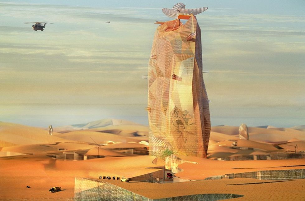 Could a Saharan Super-Skyscraper Be the Future of Urban Living?