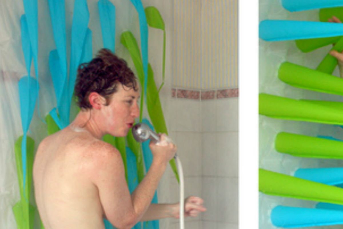 water conservation, sustainability, shower curtain
