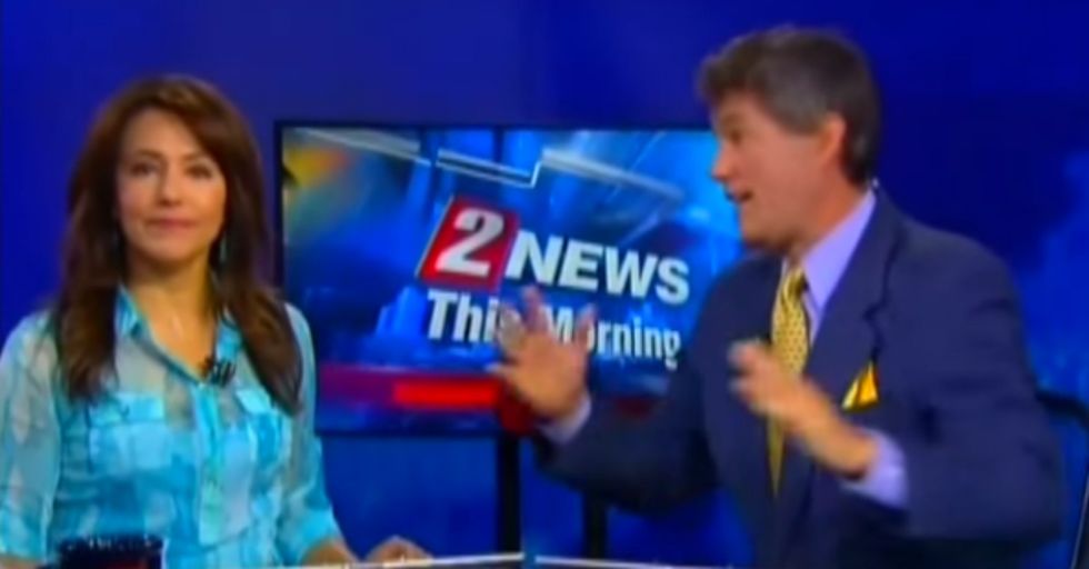 Newscaster Shares Bizarre Amazon Sex-Toy Conspiracy Theory on Live TV