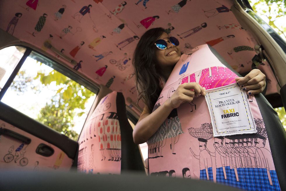 Colorful Cabs Hit the Streets of Mumbai, Giving Young Artists Their Big Break