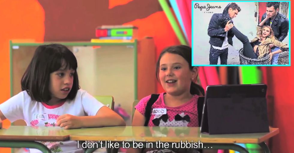 Kids Reacting to Fashion Ads is Kind of Funny. And Frightening.