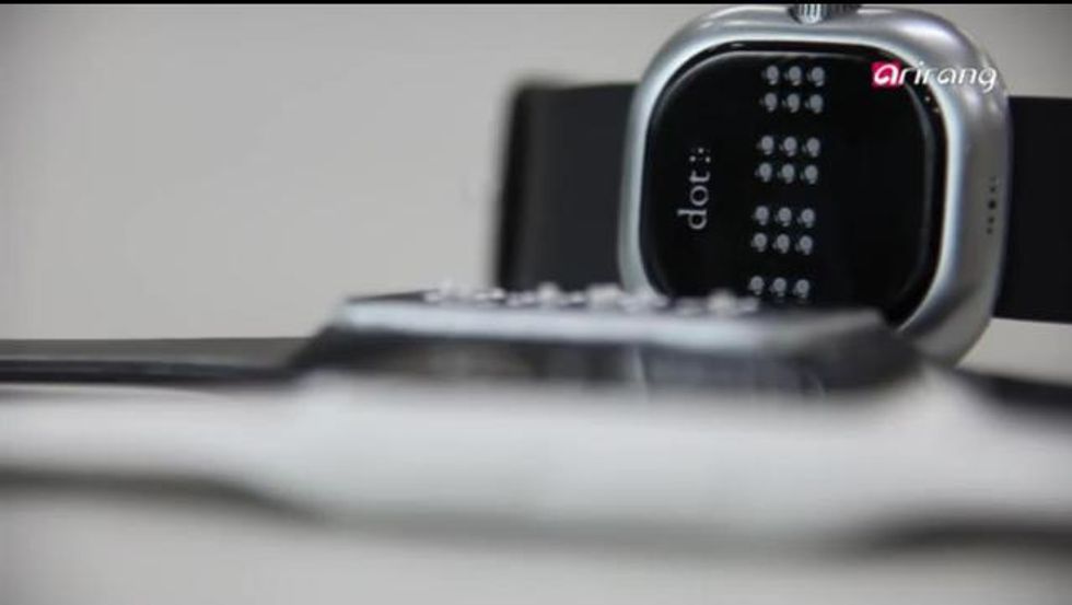 Blind People Can Now Read Their Smartphones Thanks to This Brilliant Braille Smartwatch
