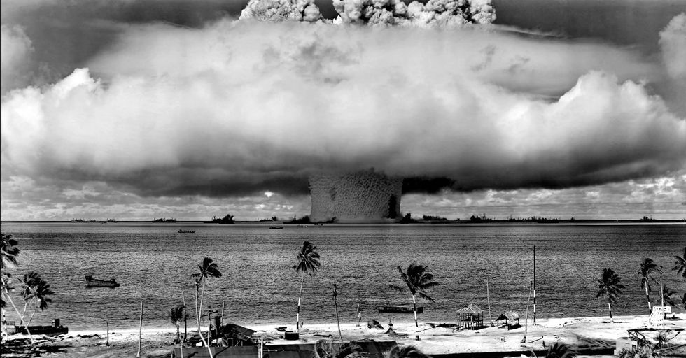 Animation: Every Nuclear Bomb Detonation from 1945 to 1998