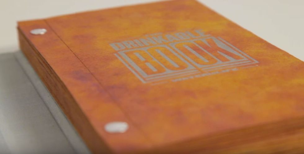 This ‘Drinkable Book’ Is Saving Lives by Purifying Water, One Page at a Time