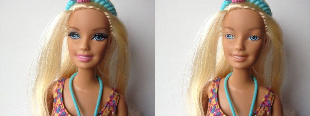 princess barbie doll makeup