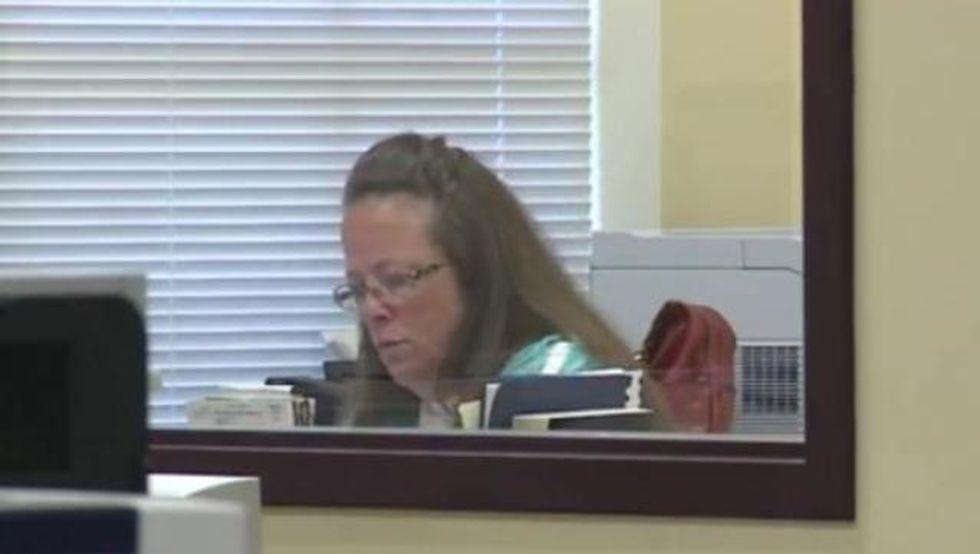 Homophobic Kentucky Clerk Accidentally Married a Trans Man and His Wife