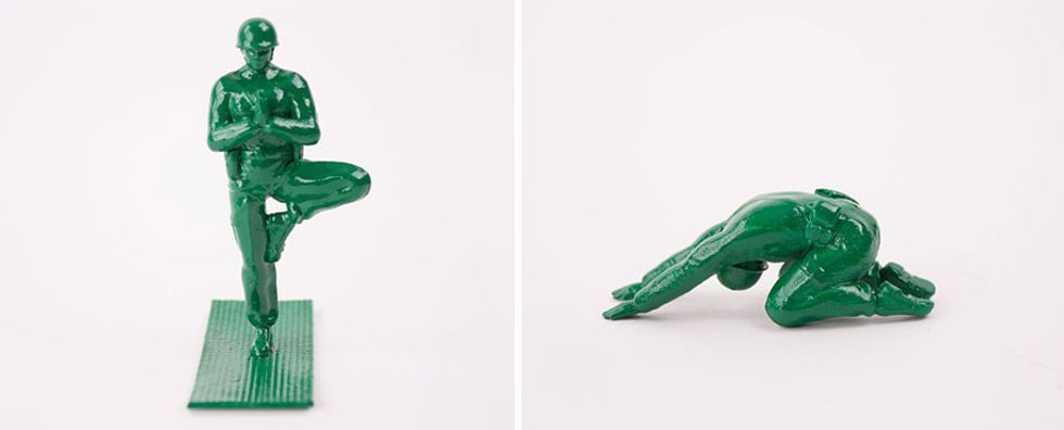 Yoga Joe Spins Traditional Male Stereotype On Its Head (Literally)