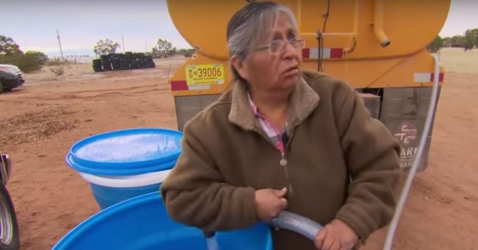 Navajo “Water Lady” Provides Water to 250 Reservation Families a Month