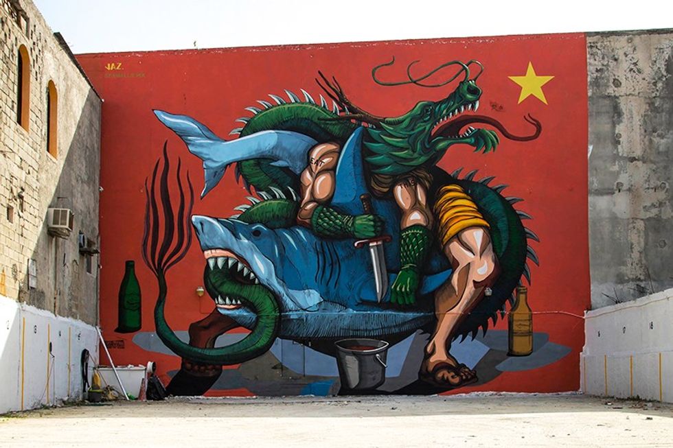 Epic Ocean-Inspired Murals Highlight The Dangers Facing Our Fragile Ecosystems