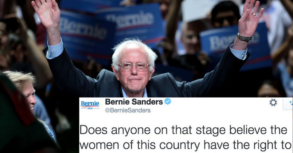 Here’s What Bernie Sanders Thought About CNN’s GOP Debate