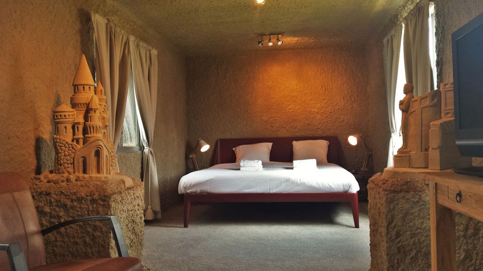 Would You Spend the Night in a Luxury Hotel Made Entirely of Sand?