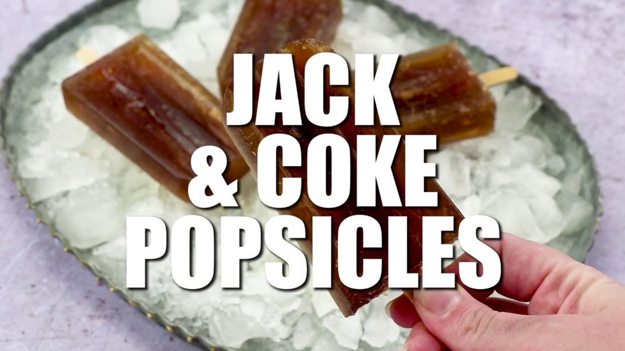 Here's how to make Jack and Coke popsicles