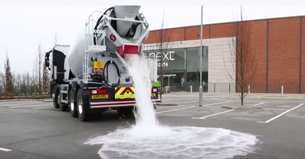 New “Thirsty” Concrete May Eventually Stop Floods