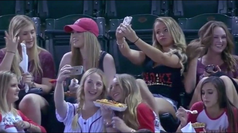 Baseball Game “Selfie” Sorority Sisters Put Their Newfound Fame to Good Use