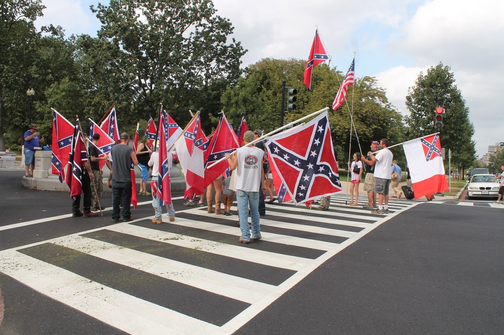 Confederate Flag Supporters Charged With Gang Activity and Making Terroristic Threats