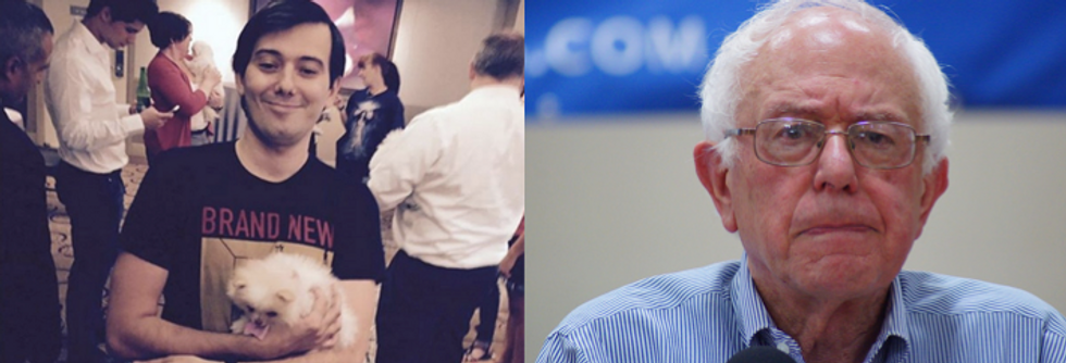 This Is What Happened When Drug Baron Martin Shkreli Tried to Donate to the Bernie Sanders Campaign