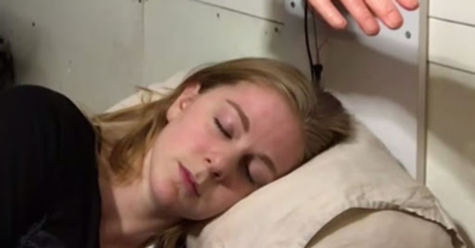 Girl Invents Alarm Clock That Will Definitely Wake You Up