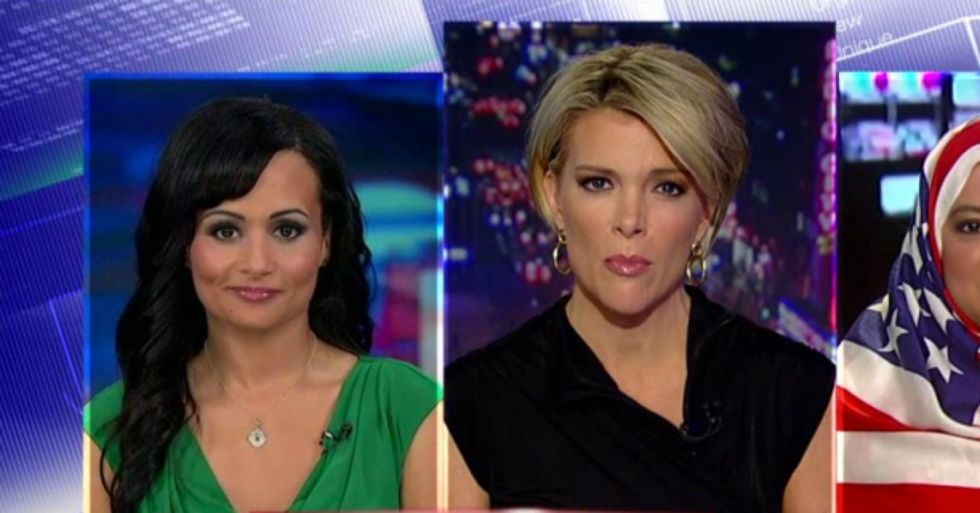 Saba Ahmed Shows Her Patriotism on Fox News By Wearing American Flag Hijab