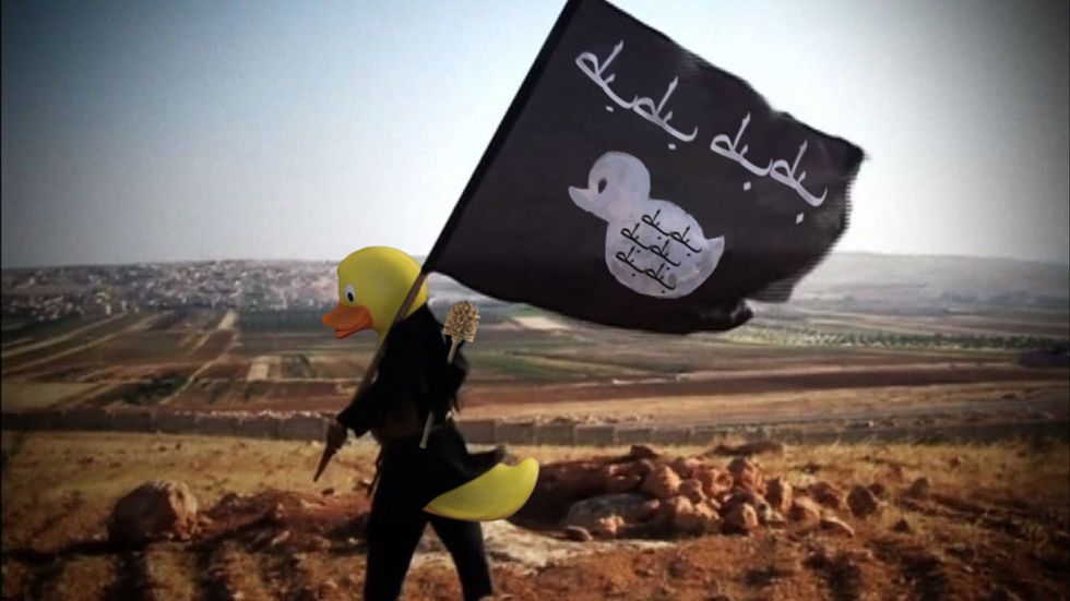 4Chan Trolls ISIS by Photoshopping Rubber Duckies Over All Their Propaganda Footage