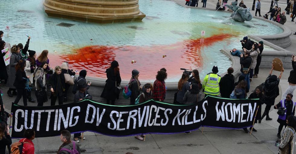 Sisters Uncut Decries Austerity Measures With ‘Funeral Protest’
